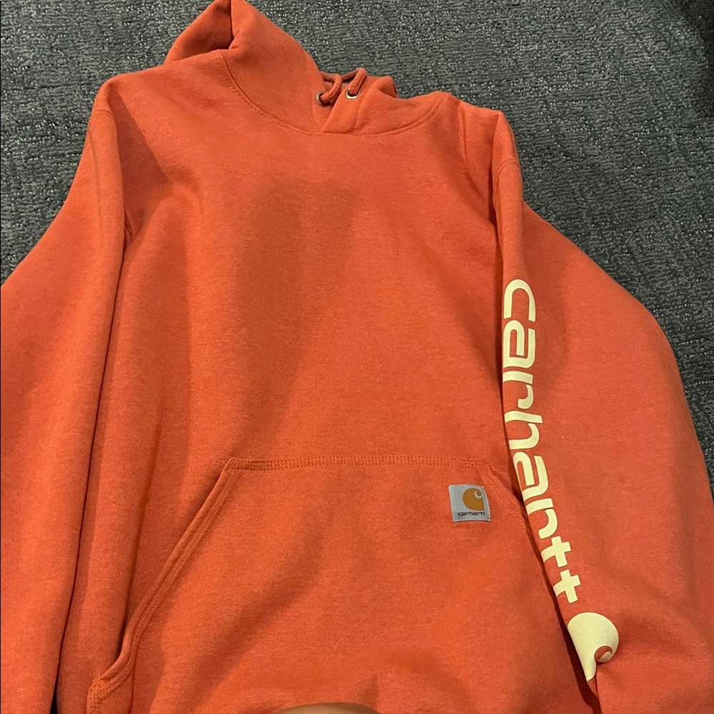 Carhartt Men's Bold Orange Hoodie